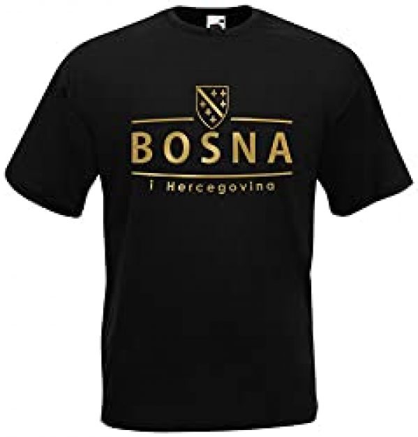 Bosnien Bosna T-Shirt Fanshirt Trikot EM-2021